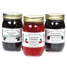 Grandma's Jam House Fruit Jam or Jelly, 19 oz jar