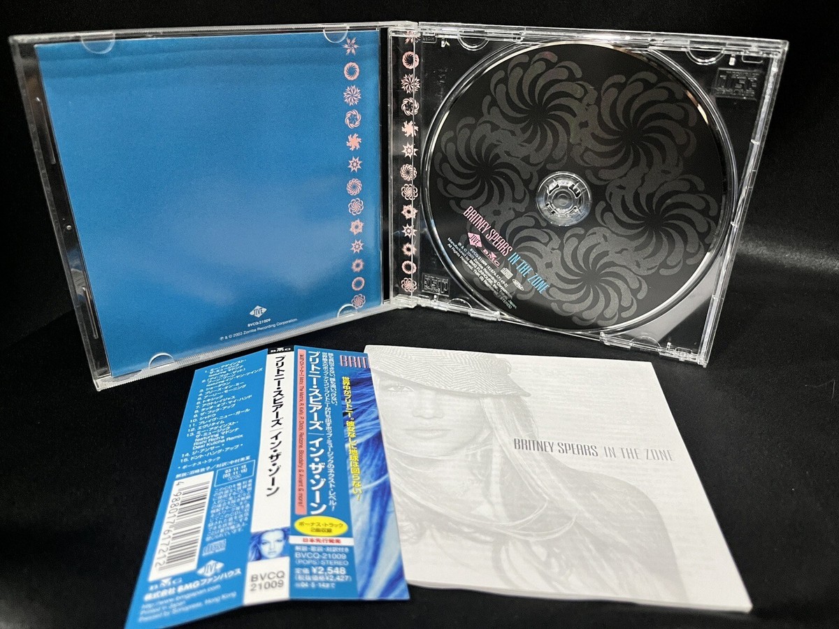 Britney Spears In The Zone Japan OBI CD (BMG JP 2003) Synth Pop