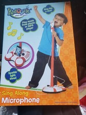 KidOozie SING ALONG MICROPHONE Sing like a Star 3 NIB