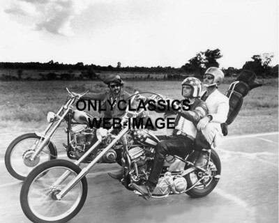 1969 HARLEY DAVIDSON MOTORCYCLE CHOPPER EASY RIDER PHOTO FONDA - Main Image