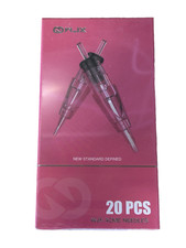 WJX Professional Tattoo Cartridge Needles Round Shader Permanent Makeup 7f 0.35