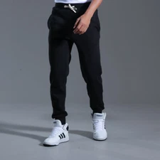 Fashion Soft Fiyness Sweatpants Pants Large Size Men Fall and Winter Leggings