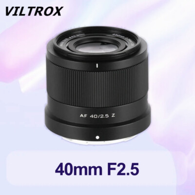 VILTROX 40mm F2.5 Auto Focus Full Frame Lens for Nikon Z-Mount Camera Z50 Z9 Z7