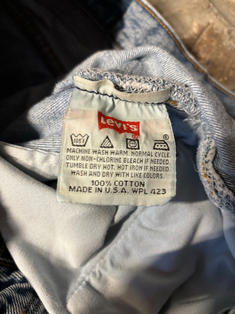 Vintage 1995 501 Levi's Made in USA tagged 34x30 | eBay