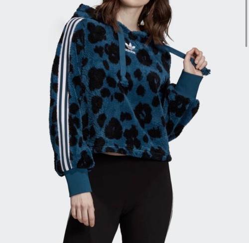 Adidas Originals Hoodie Sherpa Blue 