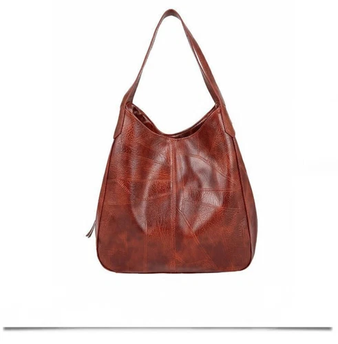 New Women Designer Leather Shoulder Bag Large Capacity Ladies Handbag Hobo Tote - Picture 13 of 24