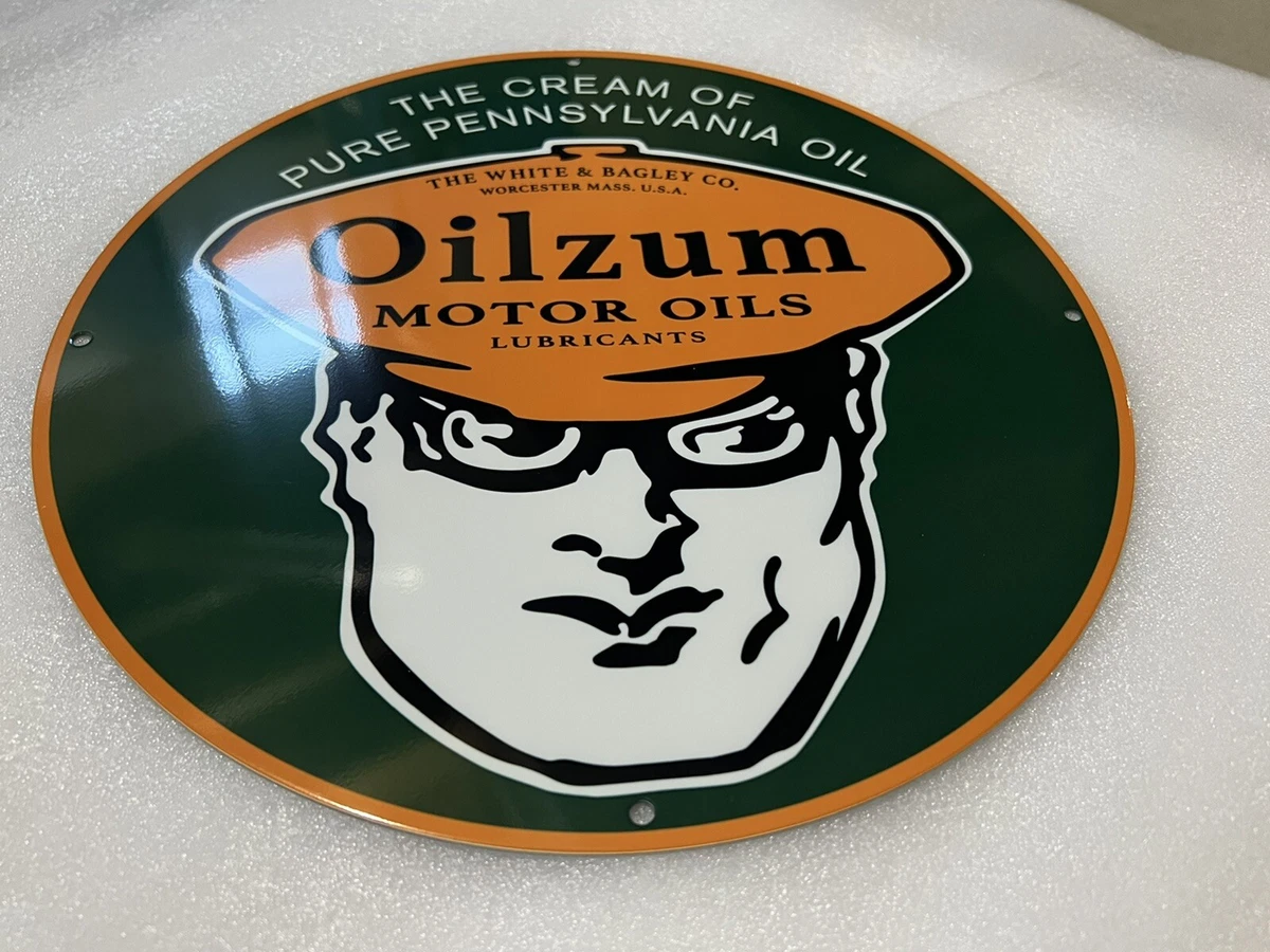 Oilzum In Collectible Gas & Oil Advertising Signs for sale | eBay