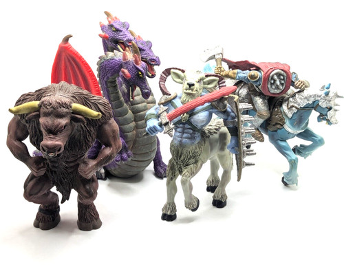 4 Early Learning Center Mythical Creatures Dragon Centaur Minotaur Horseman DND
