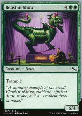 Magic the Gathering MTG Beast in Show (103a) Unstable LP | eBay