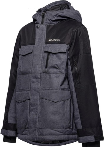 Arctix Kids' Bretton Woods Insulated Jacket 5T, Steel Heather - Picture 2 of 4