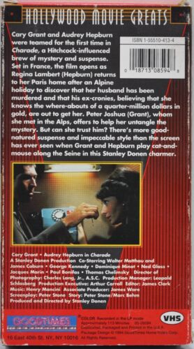 Charade - VHS - Cary Grant - Audrey Hepburn - Collector's Edition - Picture 2 of 3
