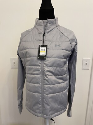 Under Armour Storm Run Insulate Hybrid Running Jacket Coat Medium MSRP $100  NEW