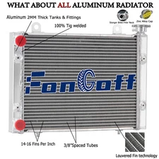 Aluminum Radiator For Polaris Ranger 900 800 500 400 EFI 4x4 6x6 EFI 10-2014