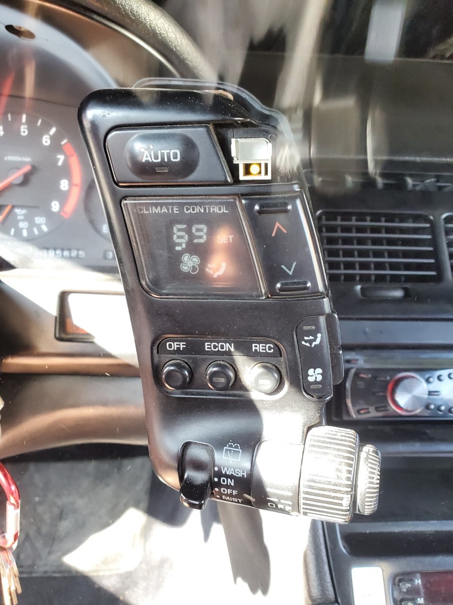 90-96 NISSAN 300ZX Digital A/C Climate Control Panel Wiper Switch