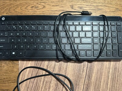 HP Thin Wired Keyboard
