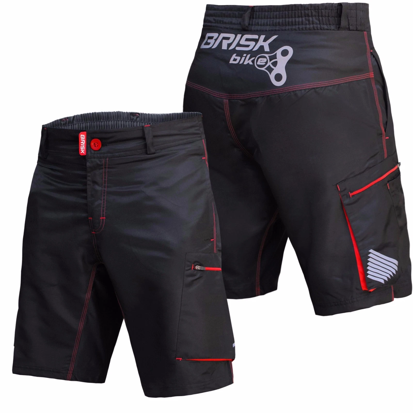 Men Downhill Shorts MTB Cycling Mountain Bike Off-Road Short Inner Lining Shorts