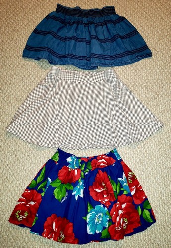 Lot of 3 girl mini skirts Sz XL 14/16 Hollister Arizona Jean Forever 21 - Picture 2 of 5
