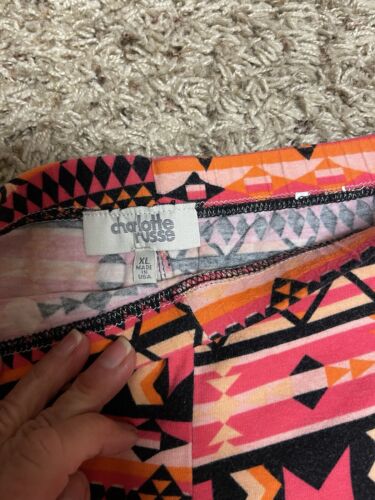 Charlotte Russe colorful leggings XL (S-M) - Picture 2 of 7