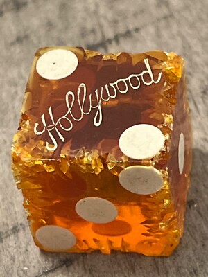 Old late illegal club era Hollywood script bereft dice remnant 101623@