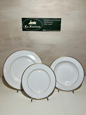 Lago Praga Filo oro - Richard Ginori - Servizio piatti 36 pz per 12 persone