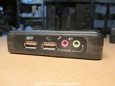 Startech SV211KUSB 2 Port Black Usb Kvm Switch Kit With Audio EXCLUDING PSU
