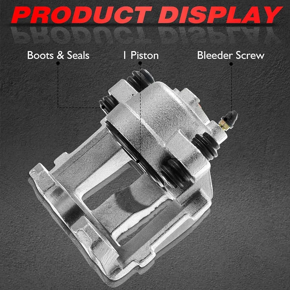 Pinza de freno para Jeep Grand Cherokee Comanche Wrangler TJ Wagoneer conductor delantero Foto 4 de 4