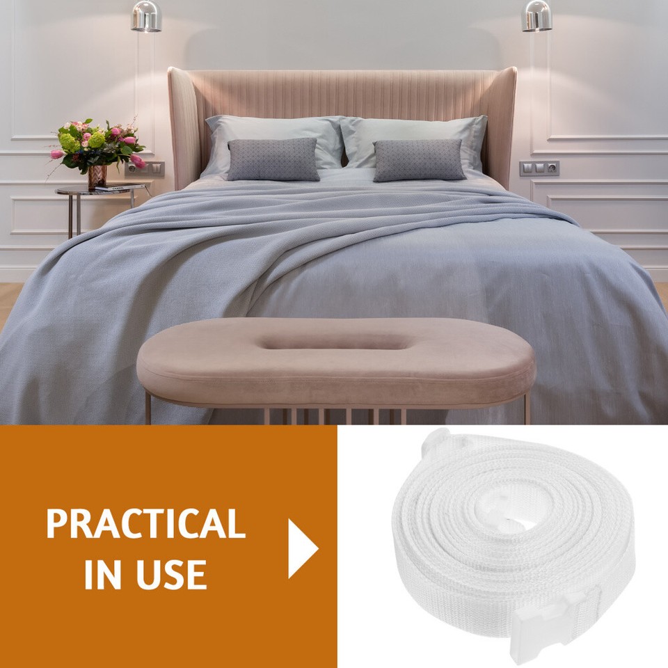 Double Crib for Twins Mattress Strap Comforter Size Bed Cot Connector
