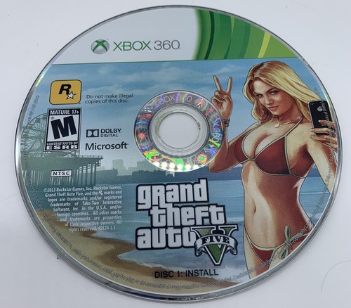 Grand Theft Auto V Microsoft Xbox 360 completo con manuale - non testato - Foto 2 di 5