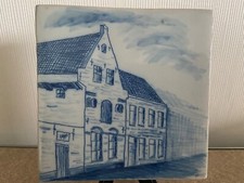 FREE SHIPMENT Unique TILE MAKKUM Tichelaar Delft blue warehouse Friesland