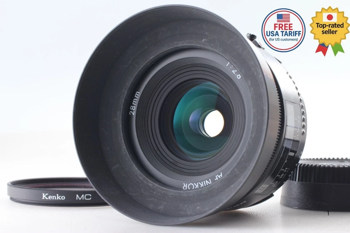 Nikon NIKKOR f/2.8 Camera Lenses 28mm Focal for sale - eBay