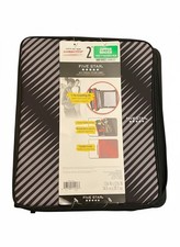 Five Star 2" Zipper Binder Multi Access File 880 Sheet Capacity New