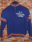 SEGHEZZI Eroica Vintage Cycling Shirt 70'S Loano 100% Wool Knit Jersey Size S