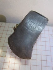 OVB Our Very Best Embossed Stamped single bit Axe Head 3lb 8.7oz