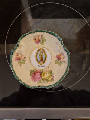 Alexandra ''Thurso in Caithes, Sigillum Burgi De'' Keramikschale mit Rosendekor