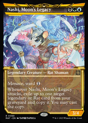 #ad MTG Nashi Moon#x27;s Legacy Showcase March of the Machine: The Aftermath Foil N $3.99