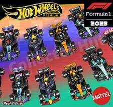 Hot Wheels Premium Formula 1 Team Racing 2025 Season 1:64 Scale Die Cast