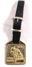 Vintage CAT Caterpillar Wheel Loader Watch Fob Heavy Construction Equipment