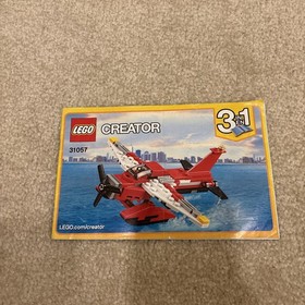 LEGO Creator 3 in 1 Building Set 31057 Air Blazer Instruction Manual Booklets