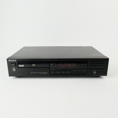 Sony CDP-491 CD Player High Density Linear Converter Laser Cleaned Works Great
