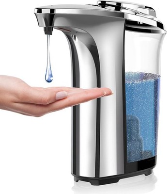 Automatic Soap Dispenser, Touchless Dish Soap Dispenser 17oz/500ml with Infra...