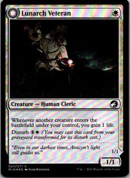 Lunarch Veteran // Luminous Phantom - Innistrad: Midnight Hunt (Foil)