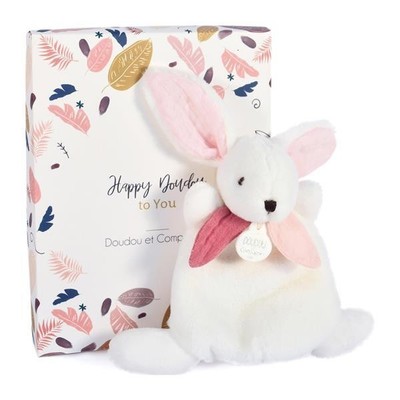 Happy Boho Hase Schmusetuch 17cm | 8903882 | DOUDOU | EAN 3700335238822