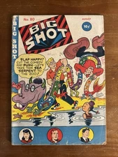 Big Shot Comics #80 (Columbia 1947) [GD+] Hitler Cameo