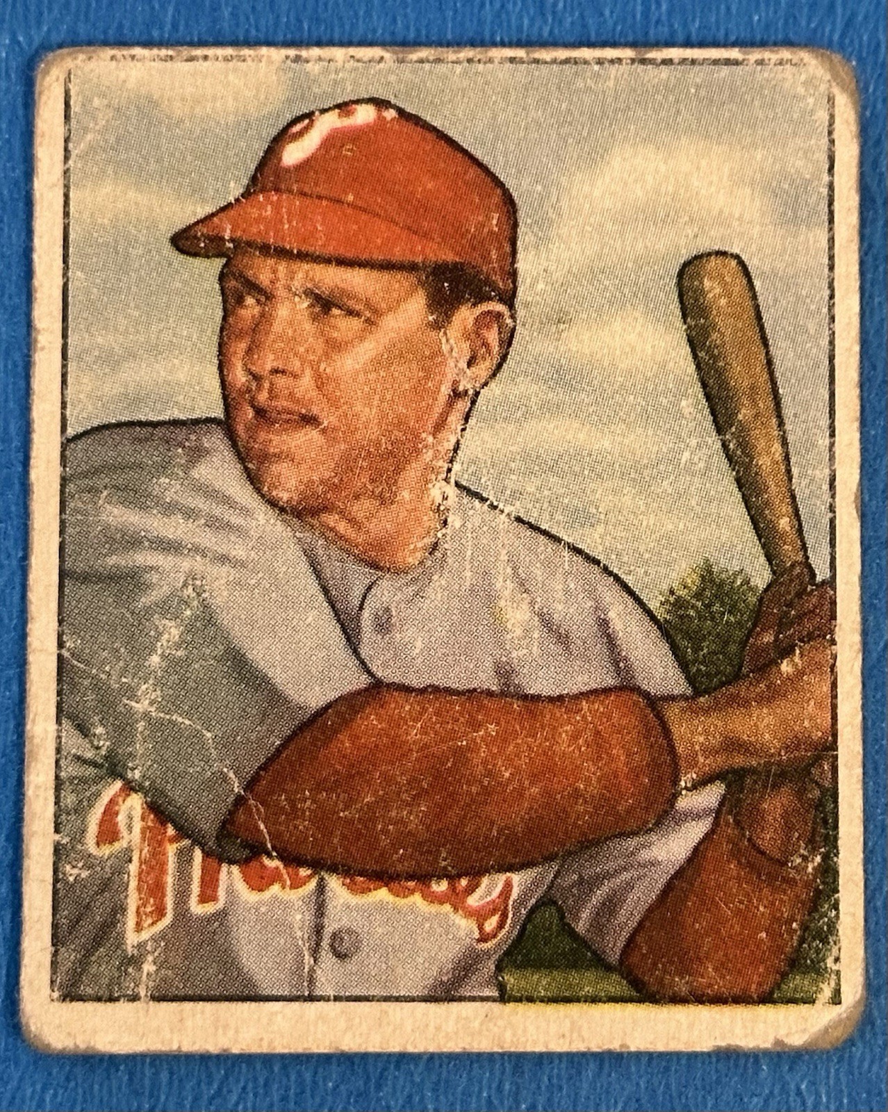 1950 Bowman #228 Bill Nicholson