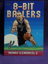 2025-26 Topps - 8-Bit Ballers Manu Ginobili #8B-29