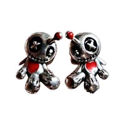 Voodoo Doll Stud Earrings