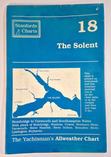 Stanfords Charts- No. 18 The Solent – The Yachtsman’s Allweather Chart