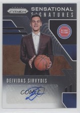 2019-20 Panini Prizm Sensational Signatures Deividas Sirvydis #SS-DSD Auto n0c