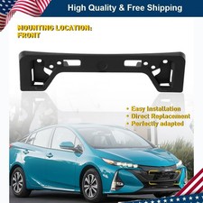 Front License Plate Frame Holder Mount Bracket For 2017-2022 Toyota Prius Prime