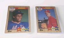 1987 Error Cards of Todd Worrell, Dwight Gooden + Don Mattingly + 1987 ALL STARS